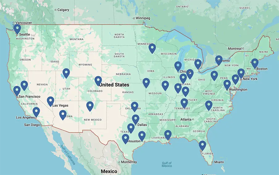 PHENIX Investigations United States locations